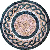 Hand-cut Marble - Aphrodites Wreath Mosaic