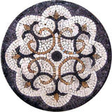 Stone Art Medallion - Katana Mosaic