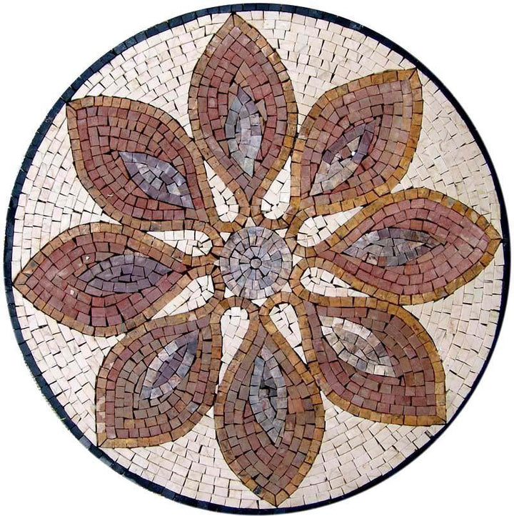 Flower Medallion - Valerie Mosaic