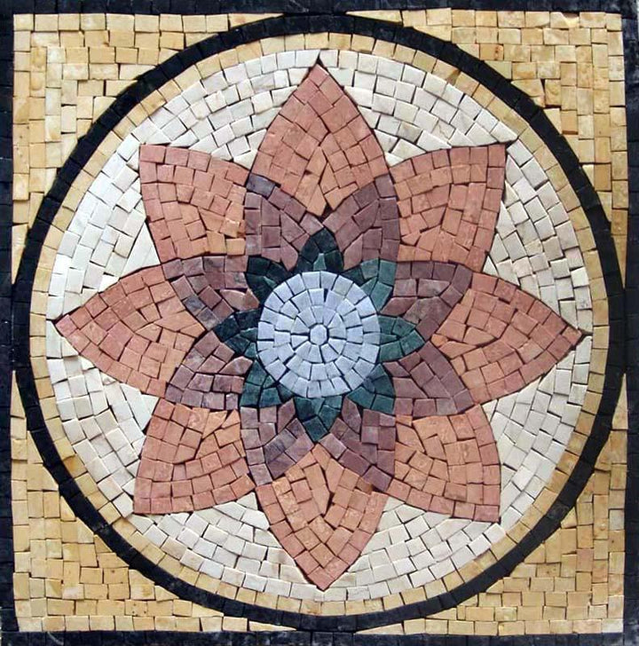 Wall Art Mosaic - Water Lily