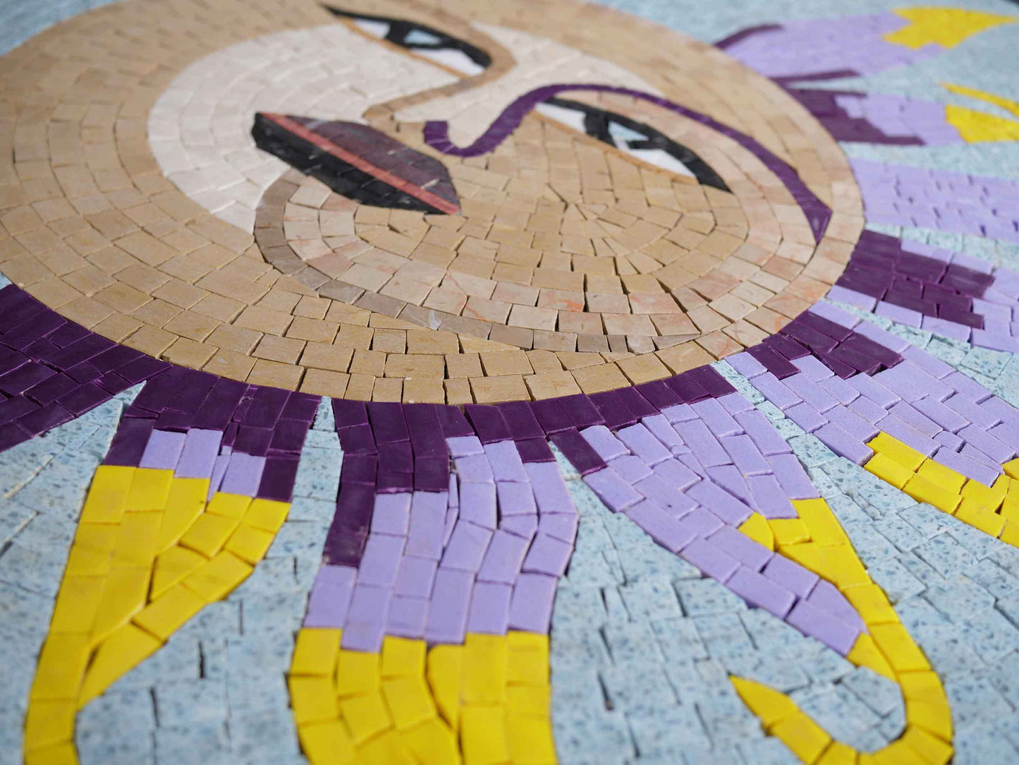 Mosaic Medallion - Half Sun