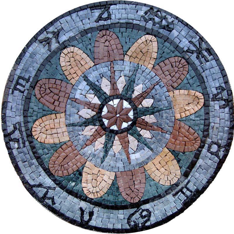 Stone Mosaic Artwork - Zodiac