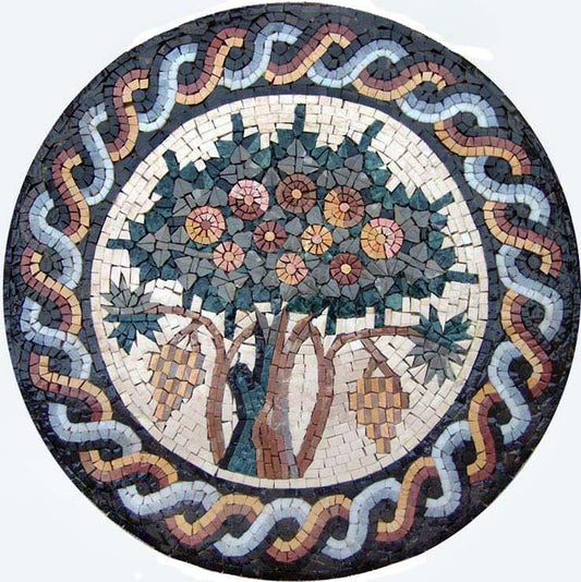 Mosaic Pattern- Fruitful Tree