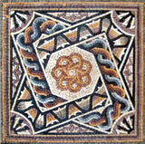 Multi-colored Mosaic Art - Pompeii