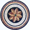 Mandala Flower Icon Mosaic