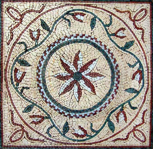 Marble Mosaic Accent Panel - Katia