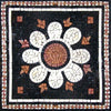 Greco-Roman Flower Mosaic