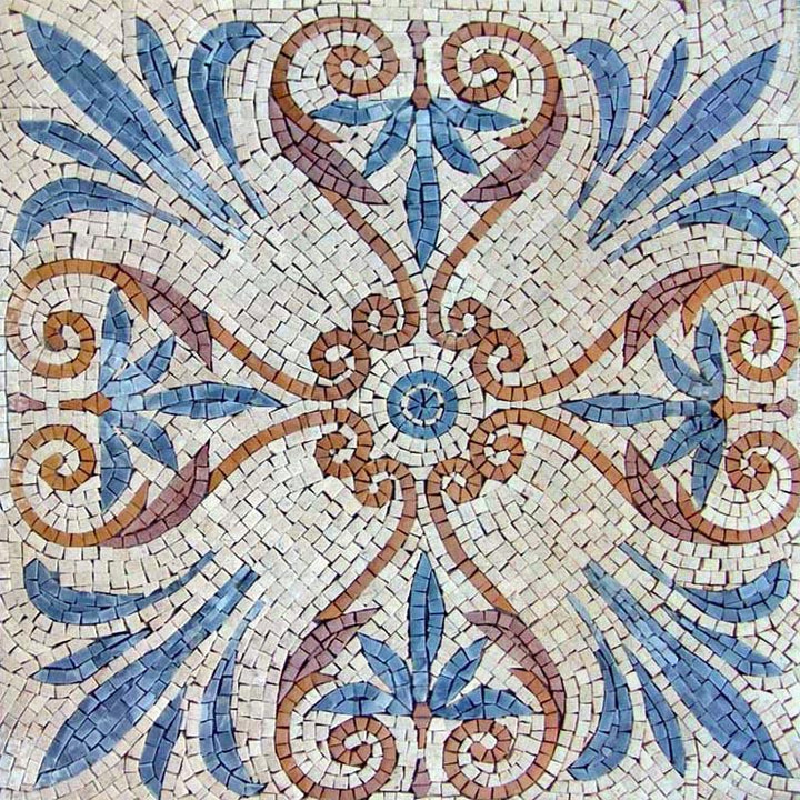 Mosaic Tile Pattern- Spiritual Flower