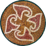 Medallion Mosaic - Angel Trumpets