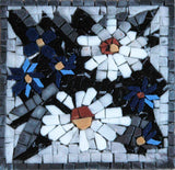 Mosaic Art - Daisy Tile Accent