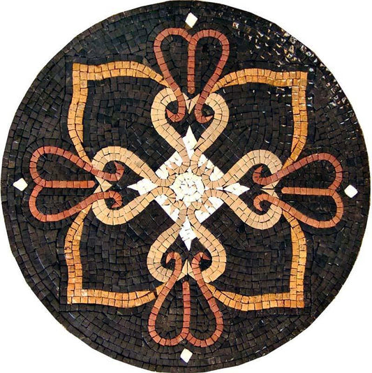 Marble Medallion Mosaic - Buhjah