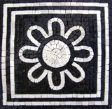 The Black and White Zentangle Mosaic