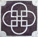 Geometric Square - Sabratha Purple Mosaic