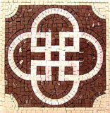 Geometric Marble Accent - Sabratha Mosaic