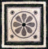 Natural Stone Mosaic - Lotus Jewel