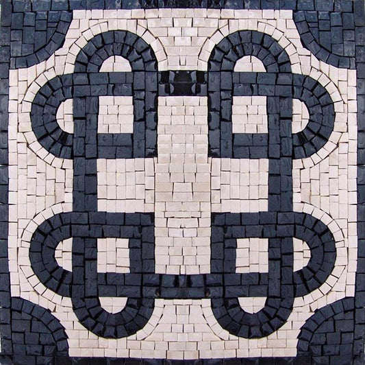 Geometric Mosaic Panel - Audrina