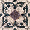 Hand-cut Marble Square - Giordana Mosaic