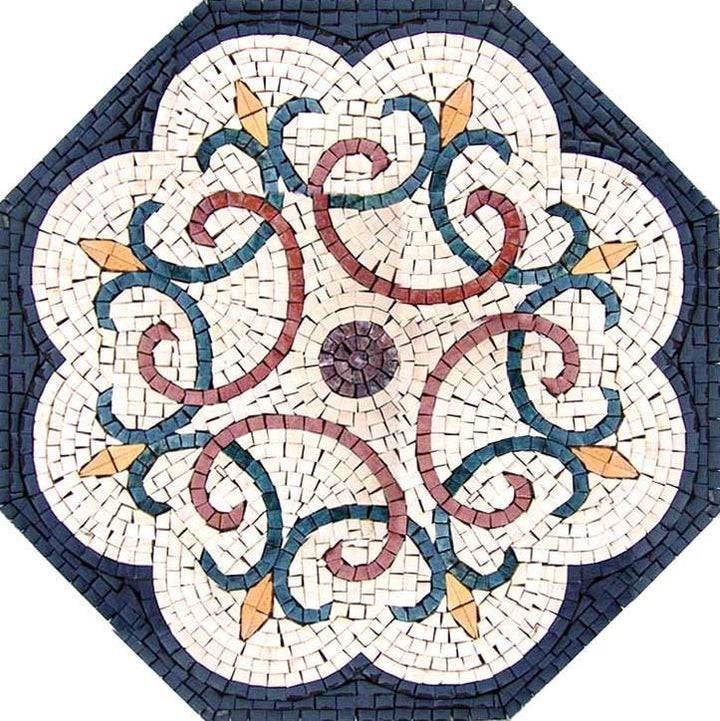 Decorative Octagonal Mosaic - Tasra