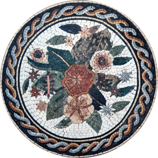 Mosaic Medallion - Flortensia