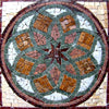 Accent Flower Mosaic Panel - Blom