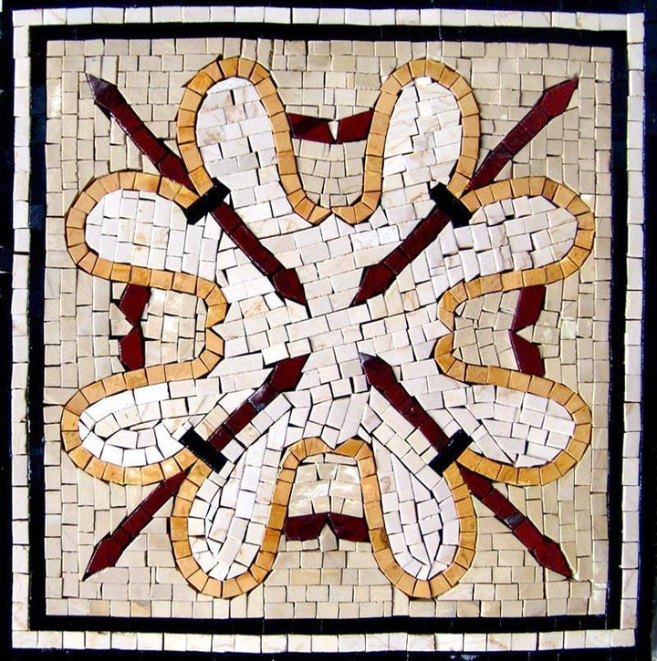 Abstract Mosaic Accent Panel - Calliope
