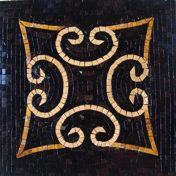 Decorative Mosaic Accent Tile - Freccia