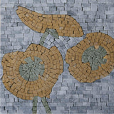 Floral Mosaic Wall Art - Flora Detalle