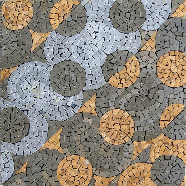 Modern Mosaic Wall Art Tile - Sumba