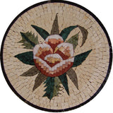 Medallion Mosaic Art - Desert Rose