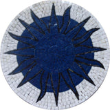 Blue Medallion Mosaic - Bast
