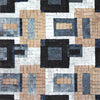 Abstract Geometrical Cubes - Mosaic Art