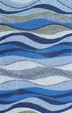 Sea Shades Marble Mosaic
