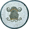 Gemini Horoscope Handmade Stone Art Mosaic