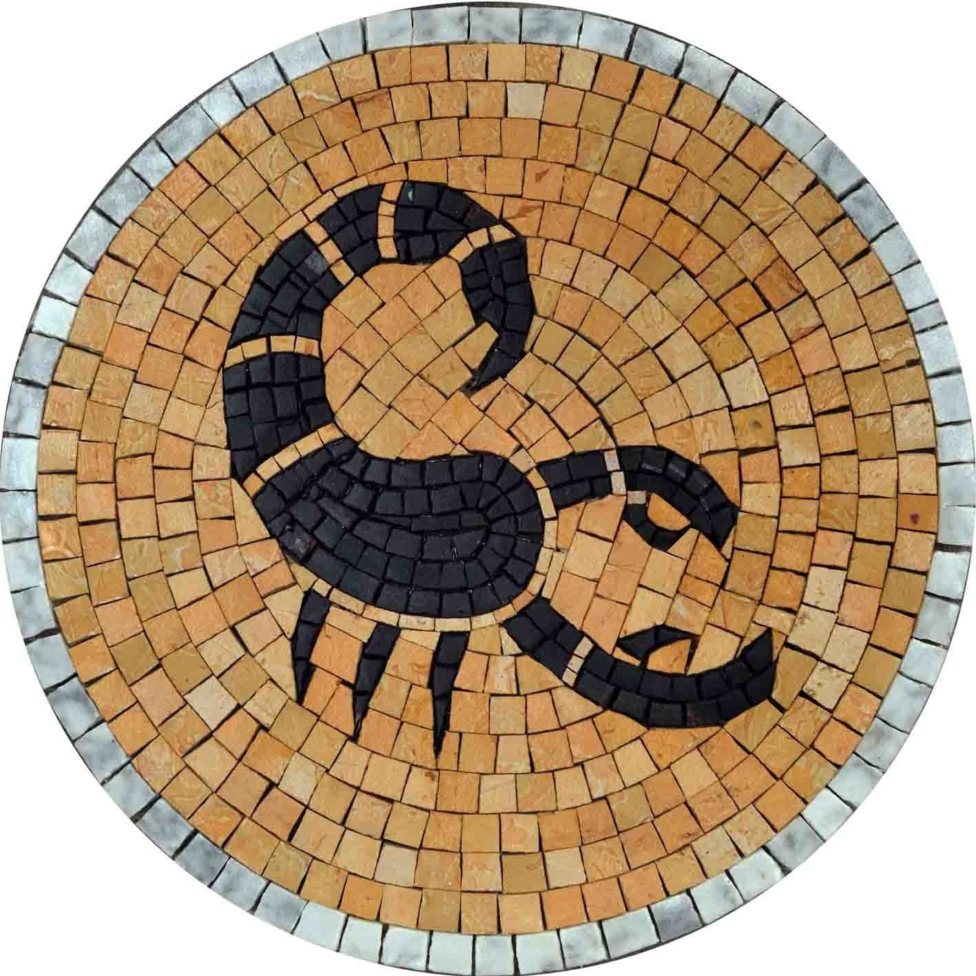 Scorpio Horoscope Handmade Mosaics