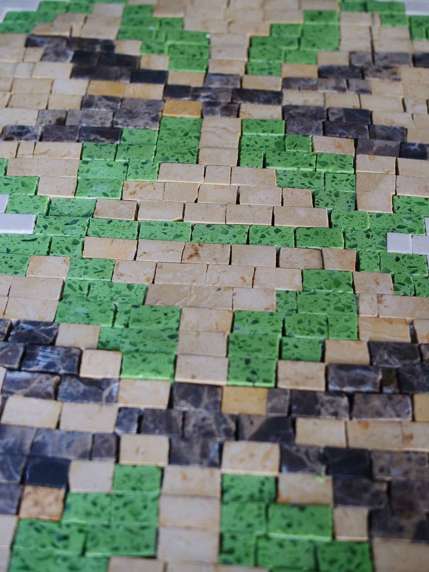 Mosaic Backsplash - The Four X