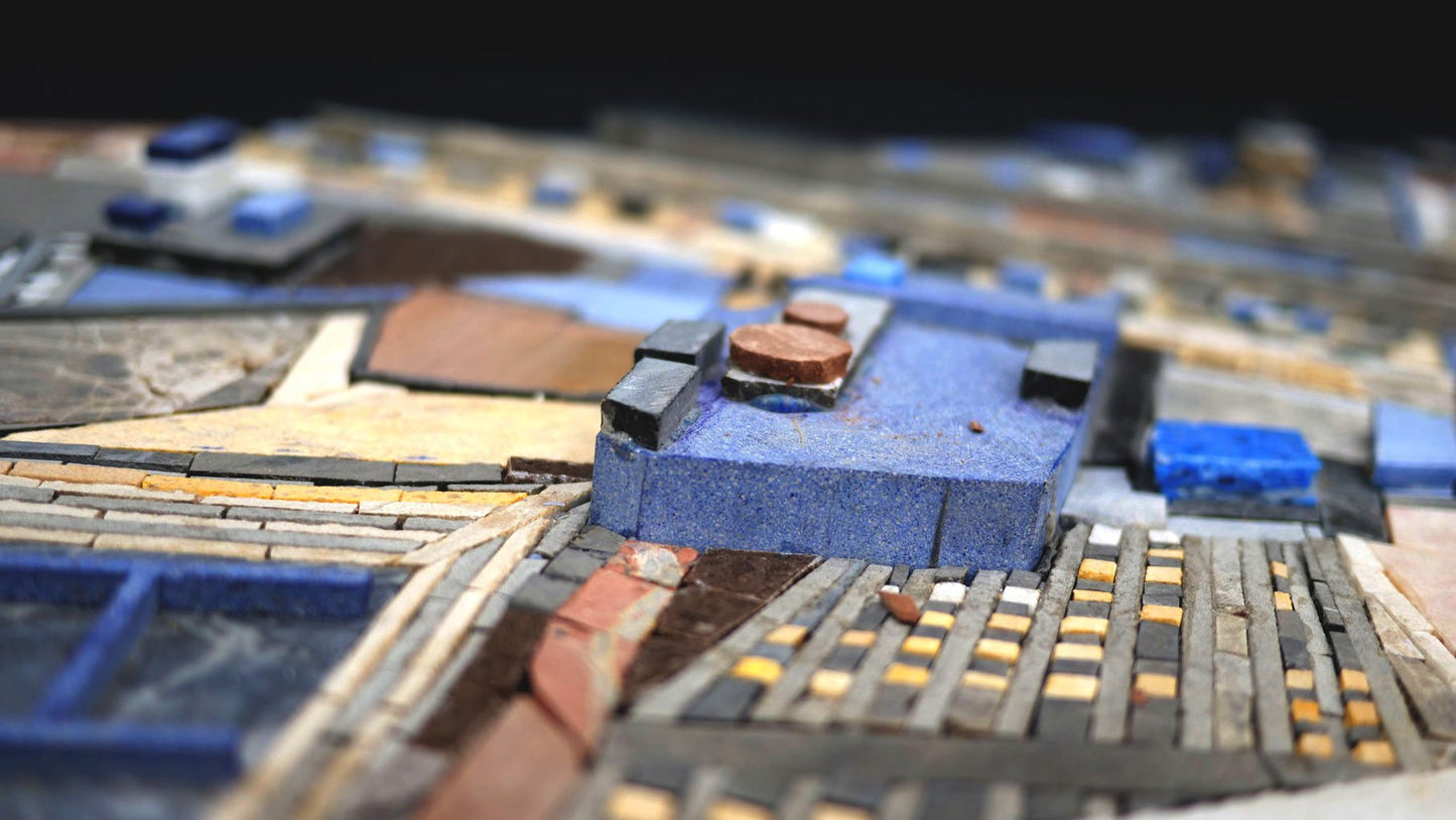 Busy Roads - City Mosaic