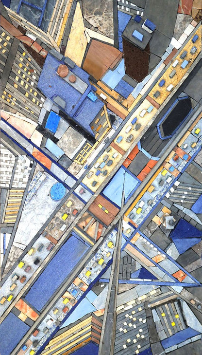 Busy Roads - City Mosaic