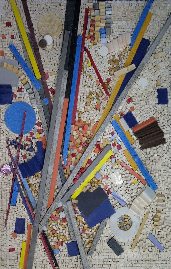 Unfolding Chaos - Abstract Mosaic