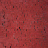 Quartz Mosaic Sheet - Rosso