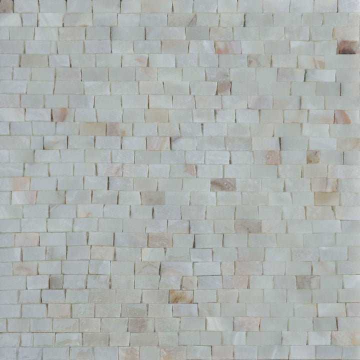 Marble Mosaic Sheet-Honey Onyx