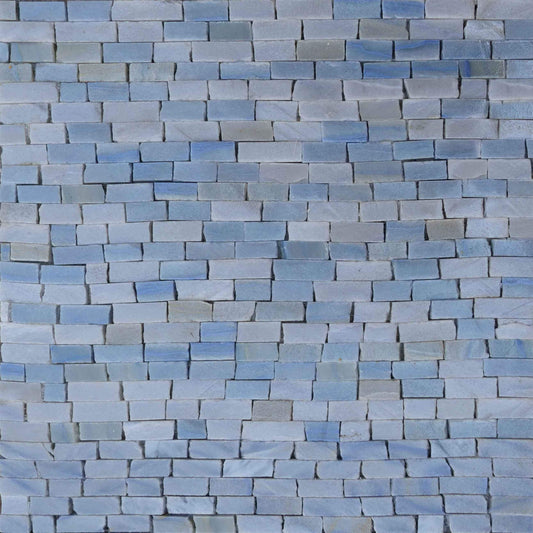 Mosaic Marble Sheet-Blue Macaubas