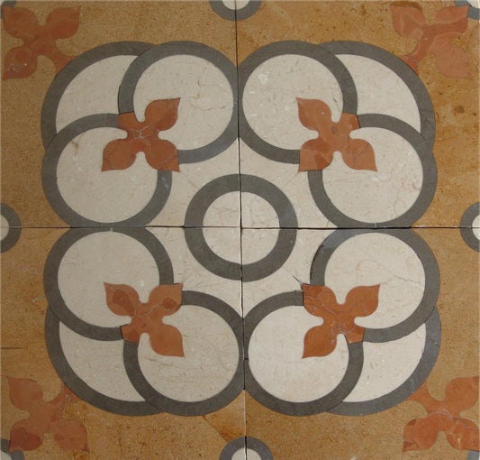 Water Jet Accent Tile - Vesta Mosaic