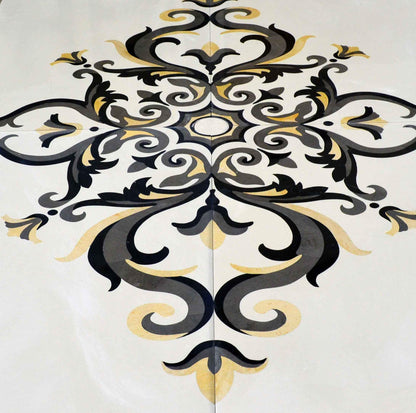 Waterjet - Florentine Pattern Mosaic