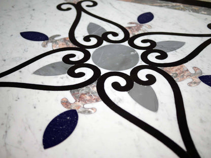 Mosaic Design - Geometric X