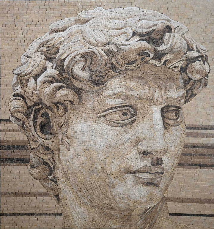 Ancient Mosaic - David Reproduction