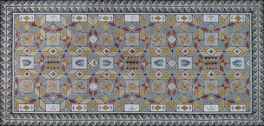 Ancient Mosaic - Greek Borders & Geometric Shapes