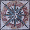 Custom Mosaic Art - The S Compass