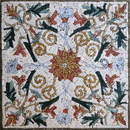 Floral Mosaic - Flowers & Vines