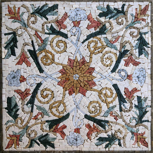 Floral Mosaic - Flowers & Vines