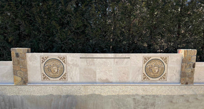 Versace Logo Mosaic Design